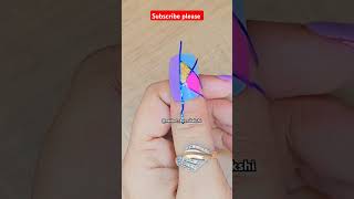 Beautiful nail art design at home 💅🏡nailart2024tranding viralvideosnailartdesigns youtubeshorts [upl. by Dianthe]