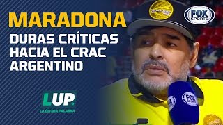 La polémica charla de Maradona con Brailovsky sobre Lionel Messi [upl. by Atniuq]