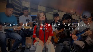 Ikaw Lang at AkoAfter All TagalogCher and Peter CeteraCover Harmonica Band ft Monica Bianca [upl. by Hudis]