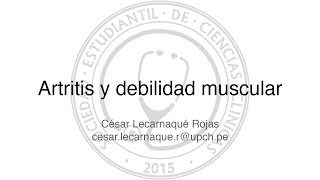 Artritis y debilidad muscular  Casos clínicos [upl. by Egidius]