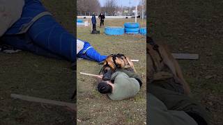 Police dog training😮 K9 Malinois attack in a muzzle GUARDODESSA Odessa Ukraine [upl. by Ylagam]