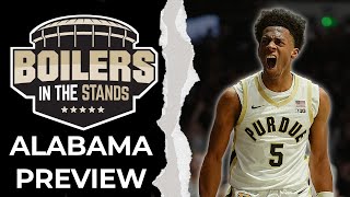 Purdue Boilermakers vs Alabama Crimson Tide Preview  Boilers In The Stands [upl. by Yggam]