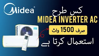 Midea Inverter AC Review 2024  This Might Be the Best Inverter AC in Pakistan For 2024 [upl. by Aldarcie]