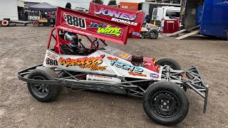 Brisca F2 Heat 1 Skegness Raceway 121024 [upl. by Constant]