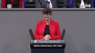 Sabine Zimmermann DIE LINKE Links wirkt Klare Opposition für gute Arbeitsmarktpolitik [upl. by Amye]