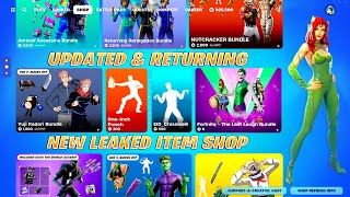 All NEW Leaked UPDATED amp RETURNING Item Shops DC Last Laugh RARE Starter Pack JJK Platinum ICON [upl. by Atterehs779]