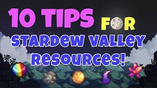 10 Tips to Farm Important Resources in Stardew Valley 16 Updated [upl. by Demmy179]