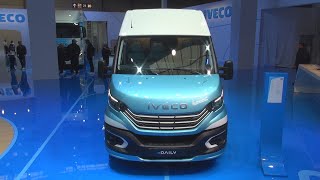 Iveco eDaily Leoncino 35S14EV H2 Panel Van 2023 Exterior and Interior [upl. by Sherlock]