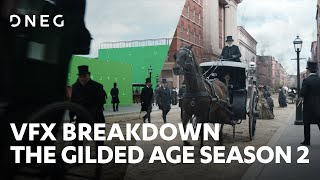 The Gilded Age Season 2  VFX Breakdown  DNEG [upl. by Angelique]