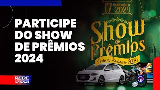 Santuário do Rocio segue com a venda das cartelas do Show de Prêmios 2024 [upl. by Nayrb911]