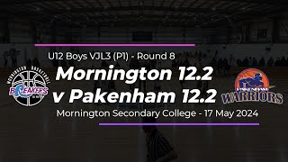 R8  Mornington Breakers 122 v Pakenham Warriors 122 [upl. by Mabel905]