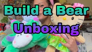 Leaf Sheep amp Beach Day Hello Kitty Build A Bear Unboxing [upl. by Nagaem]