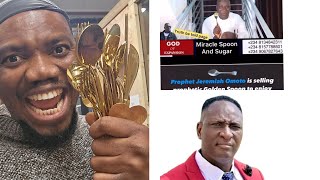 PASTOR JEREMIAH OMOTO FUFEYIN IS SELLING GOLDEN SPOON TO HIS CHURCH MEMBERS  VDM WILL FIND HIM SOON [upl. by Danelle811]