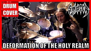 SINISTER  Deformation Of The Holy Realm Drum cover [upl. by Anayia445]