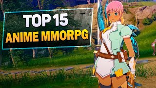 Top 15 AnimeStyle MMORPG Games for PC [upl. by Ahel]