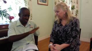 Peter Boyce chats with Elaine Overholt International Vocal Coach of the stars [upl. by Waltner]