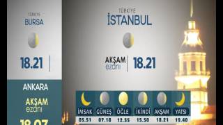 EZAN VAKİTLERİ TASARIMI [upl. by Riddle]