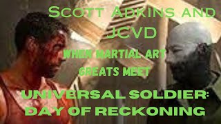 SCOTT ADKINS AND JCVDWHEN MARTIAL ART GREATS MEETUniversal Soldier Day of Reckoning [upl. by Holden731]