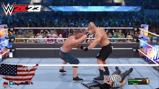 John cena Vs Brock lesnar  WWE Gameplay PS5 4K [upl. by Rudman826]