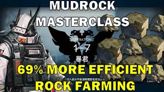 Mudrock MasterClass How to Farm Rock  Mudrock Showcase Arknights CN [upl. by Benn]