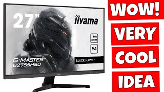 IIYAMA G Master 27 Inch Black Hawk G2755HSU B1 100hz AMD Freesync Gaming Monitor [upl. by Ahsinid]