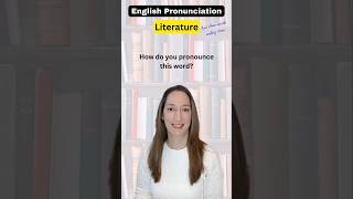 How to say literature in British English [upl. by Reivazx652]