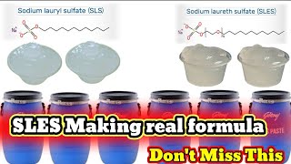 HOW TO MAKING SLESSLES Manufacturing processreal formulaMXLFORMULA [upl. by Riffle188]