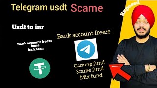 telegram usdt scame Bank Account Freeze Usdt Cryptocurrency fraudp2p trading scam p2pscamebinace [upl. by Arand585]