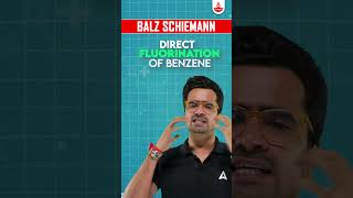 ALL ABOUT BALZ SCHIEMANN REACTION diazoniumsalt diazotisation neet2025 fluorobenzene shortsfeed [upl. by Hollinger67]