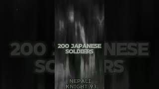 THE GREAT LACHHIMAN GURUNG🇳🇵🗿VS 200 JAPANESE SOLDIER viral edit nepal gorkha [upl. by Ecinue]