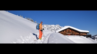 Skitour Marbachhöhe Klingspitz  Hochkönig Region [upl. by Ateuqram]