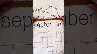 How to Hang Our Wall Calendars Part 1 [upl. by Leuqim]