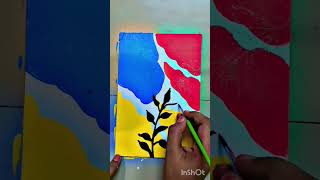 Canvas painting ideas subscribe to my channel [upl. by Odlawso]