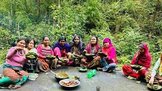 Kholako chheu ma magesankranti manaudai…jadole aatiya sasu toli😊siruthapamagarvillagelifevlog [upl. by Johiah]