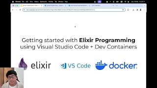 Getting started with Elixir Programming using Visual Studio Code  Dev Containers [upl. by Meriel]