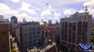 Lets Play Spiderman 2 Rooftop Fireworks [upl. by Ganley517]