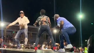 Concert wally Seck stade de mbao eumeu Séne assure le show avec son bakk… [upl. by Loring557]