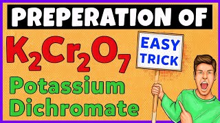 Preparation of Potassium Dichromate  K2Cr2O7 [upl. by Fahland]