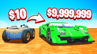 SUPERCAR Build Challenge in Scrap Mechanic [upl. by Prudy]