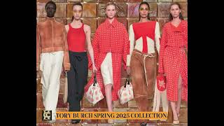 Tory Burch Spring 2025 collection [upl. by Nolana]