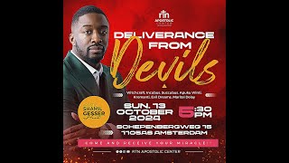 SUNDAY SERVICE  DELIVERANCE FROM DEVILS  13102024 [upl. by Asilam270]