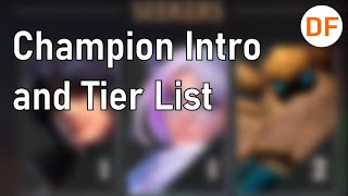 Seekers of Skyveil  Champion Intro and Tier List [upl. by Drabeck752]