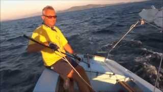 TWO DOCTORS WAYFARER DINGHY SAILING AFTER WORK [upl. by Primalia60]