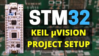 Keil uVision setup for STM32 Step By Step [upl. by Hayden116]