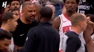 Udoka amp Alperen Sengun were EJECTED late in the 4th QTR vs Kings 👀 [upl. by Redla18]