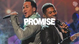 Romeo Santos amp Usher  Promise Letra [upl. by Ydnew]