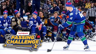 2024 Scotiabank NHL Passing Challenge 🍎 Full Contest [upl. by Attelrahs923]