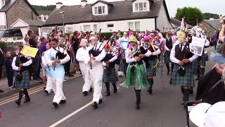 COWAL HIGHLAND GATHERING 2022 STREET PARADE [upl. by Lotsirk]