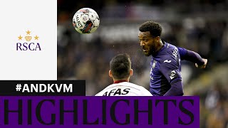 HIGHLIGHTS RSC Anderlecht  KV Mechelen  20222023 [upl. by Ennayhc]