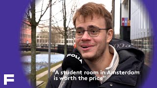 Is een studentenkamer nog te betalen ‘Amsterdam wordt een stad voor de rijken’ [upl. by Yeliac]